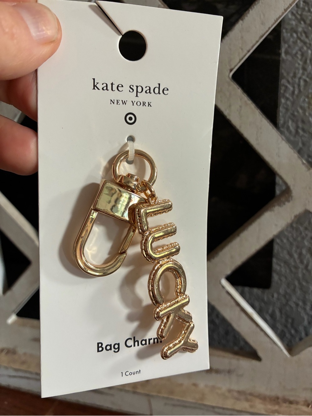 Bag Charm Keychain - Kate Spade